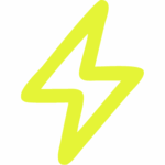 electricity icon yellow